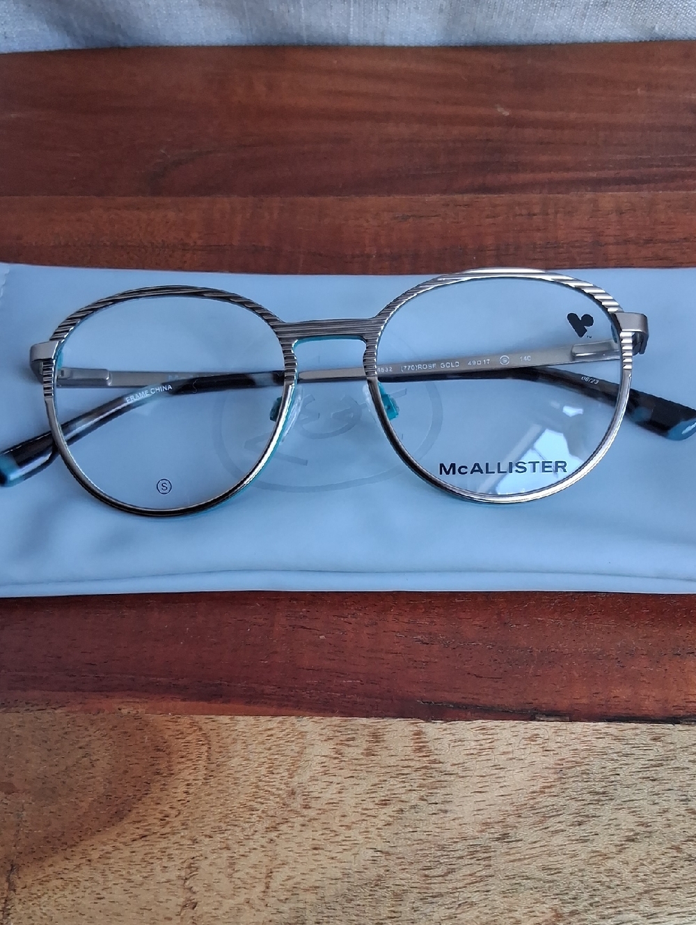 McALLISTER MC4532 Rose Gold With Clear Lens Lenses